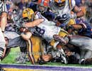 LSU Unstoppable Jacob Hester Watercolor